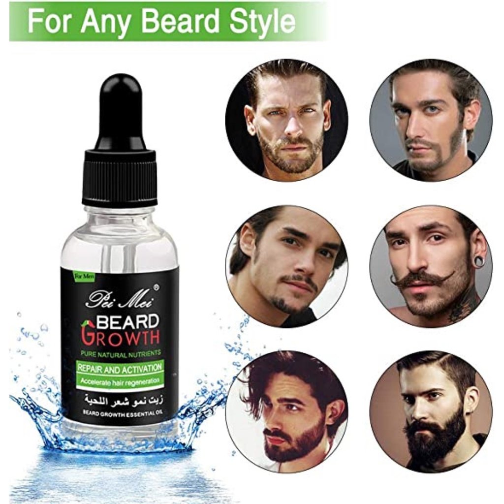 AICHUN BEAUTY - Beard growth essential oil - Image 4