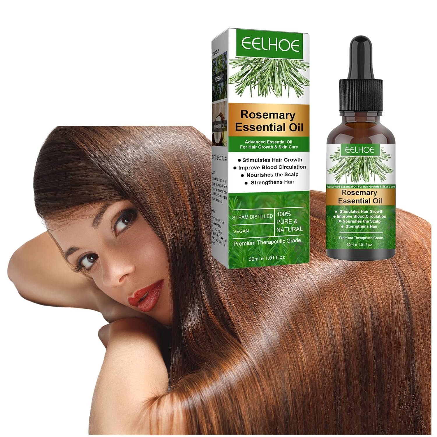 Eelhoe Rosemary oil hair care - Image 3