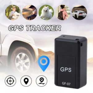 GF07 Mini Smart GPS Real-Time Tracking Locator Black