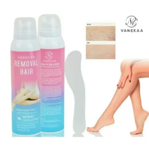 Vaneka Hair Removal Spray – Fast & Gentle Body Hair Remover