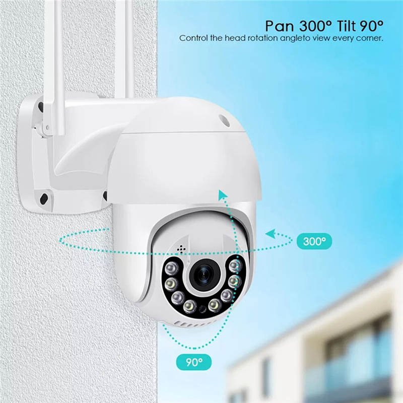 V380 3MP Two-Way Voice Intercom Camera – WiFi Security Camera with Night Vision