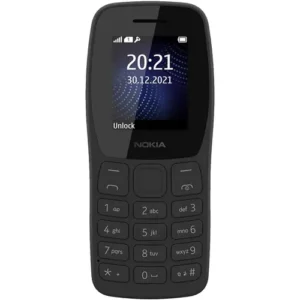 Nokia 105 Dual SIM – Classic Keypad Phone with Long Battery Life
