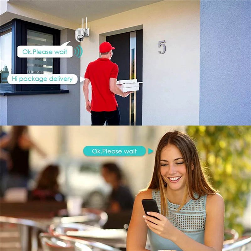 V380 3MP Two-Way Voice Intercom Camera – WiFi Security Camera with Night Vision - Image 3